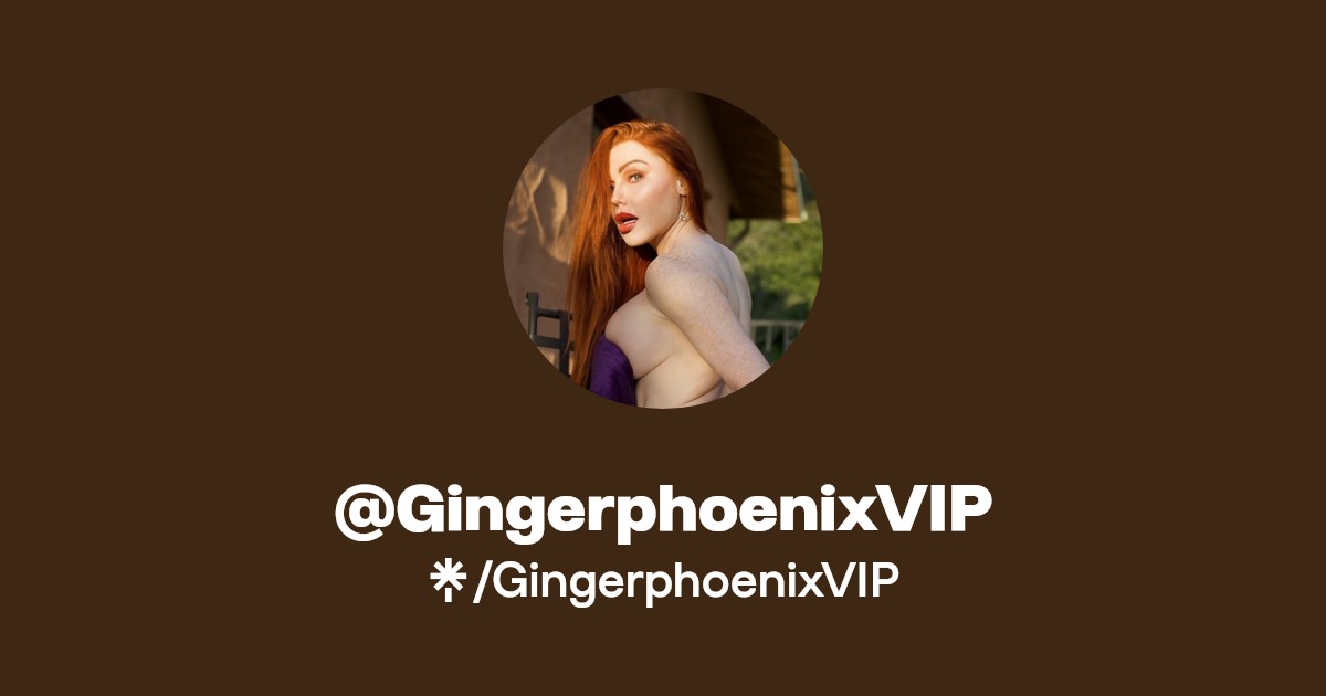 GingerphoenixVIP - Find @GingerphoenixVIP Onlyfans - Linktree