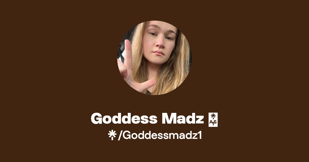 Goddess Madz 💋 - Find Goddess Madz 💋 Onlyfans - Linktree
