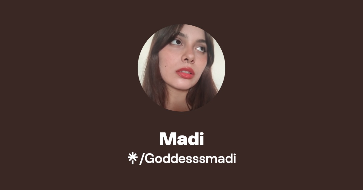 Madi - Find Madi Onlyfans - Linktree
