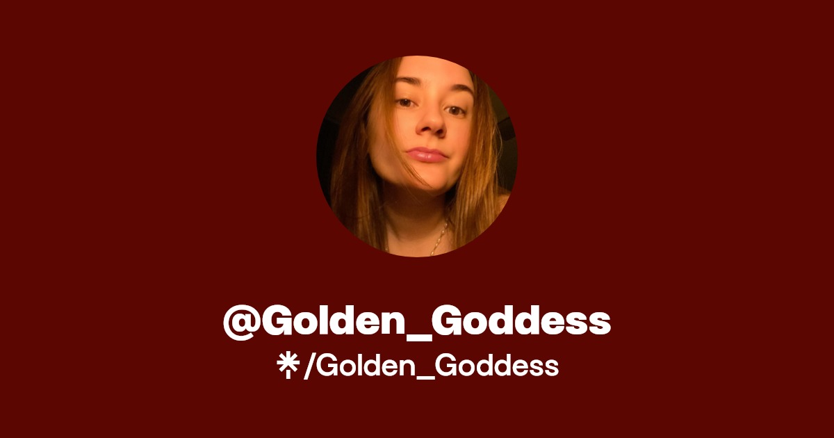 Golden_Goddess - Find @Golden_Goddess Onlyfans - Linktree