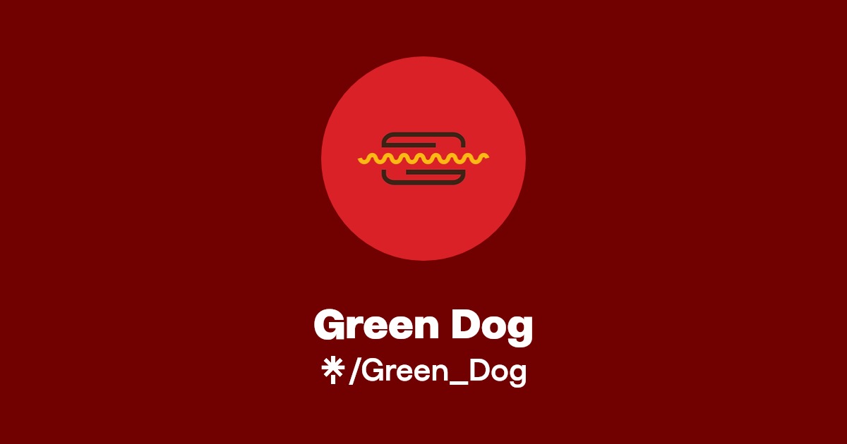 Green Dog Instagram Linktree