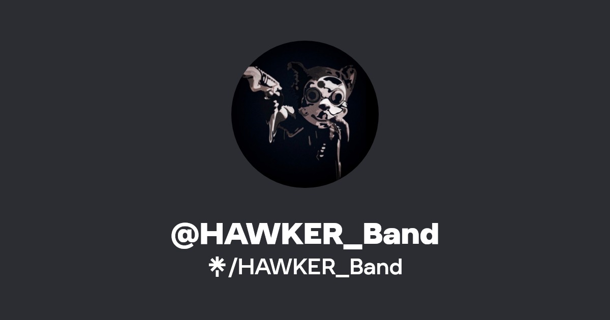 HAWKER_Band Facebook Linktree