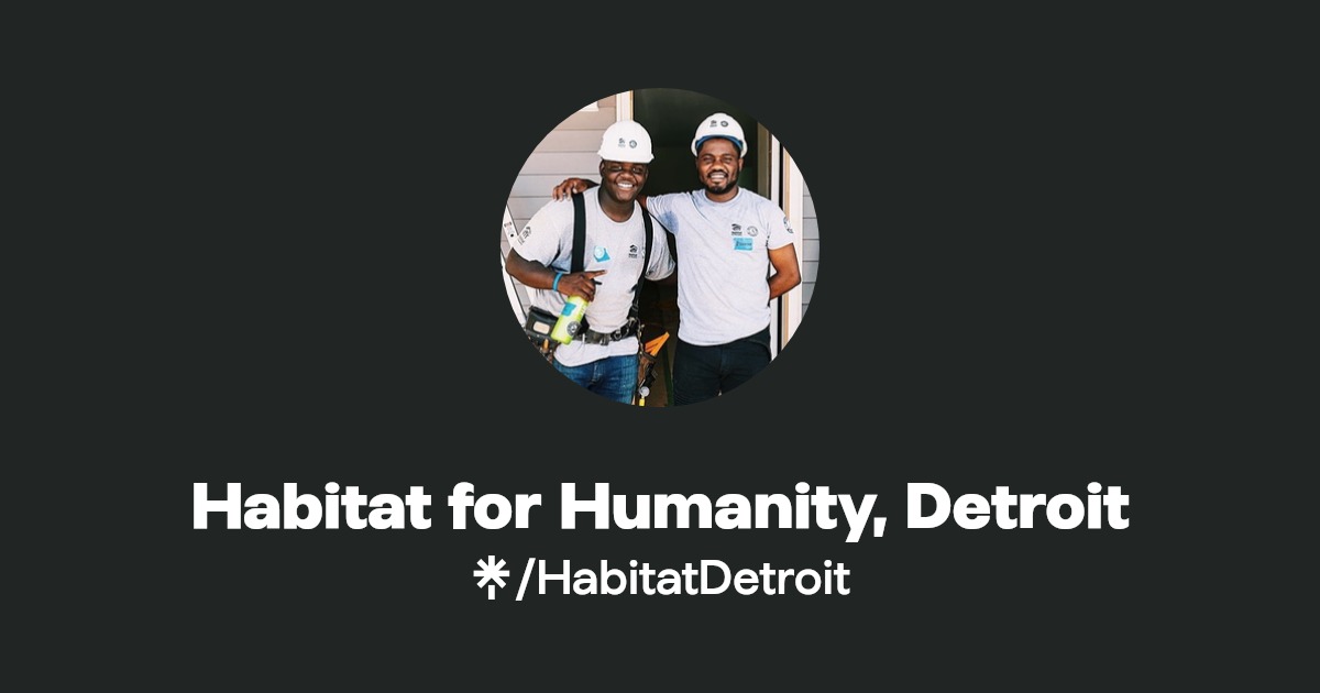 Habitat for Humanity, Detroit Linktree