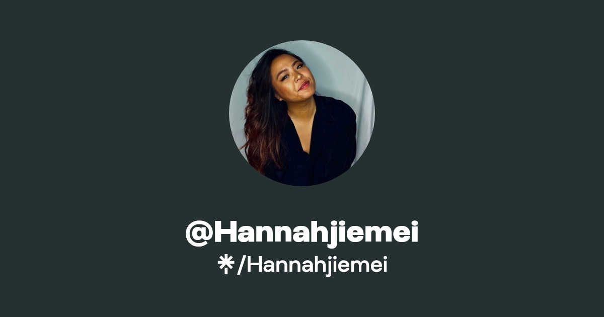 Hannahjiemei - Find @Hannahjiemei Onlyfans - Linktree