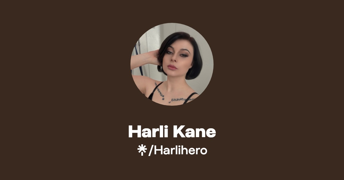 Harli Kane - Find Harli Kane Onlyfans - Linktree