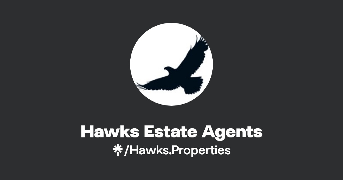 Hawks Estate Agents Twitter, Instagram, Facebook, TikTok Linktree