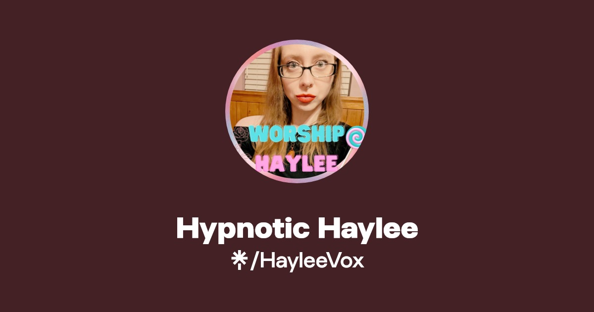 Hypnotic Haylee - Find Hypnotic Haylee Onlyfans - Linktree