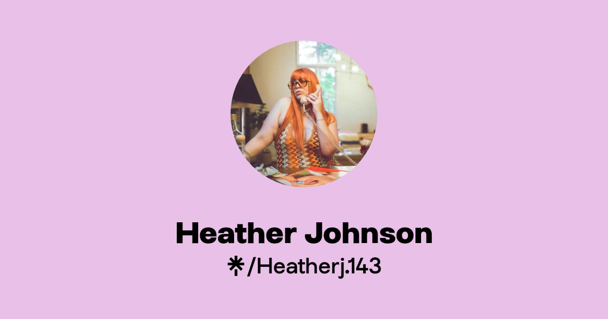 Heather Johnson - Find Heather Johnson Onlyfans - Linktree