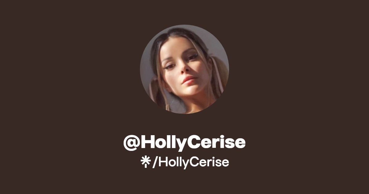 HollyCerise | Twitter, Instagram, Twitch | Linktree