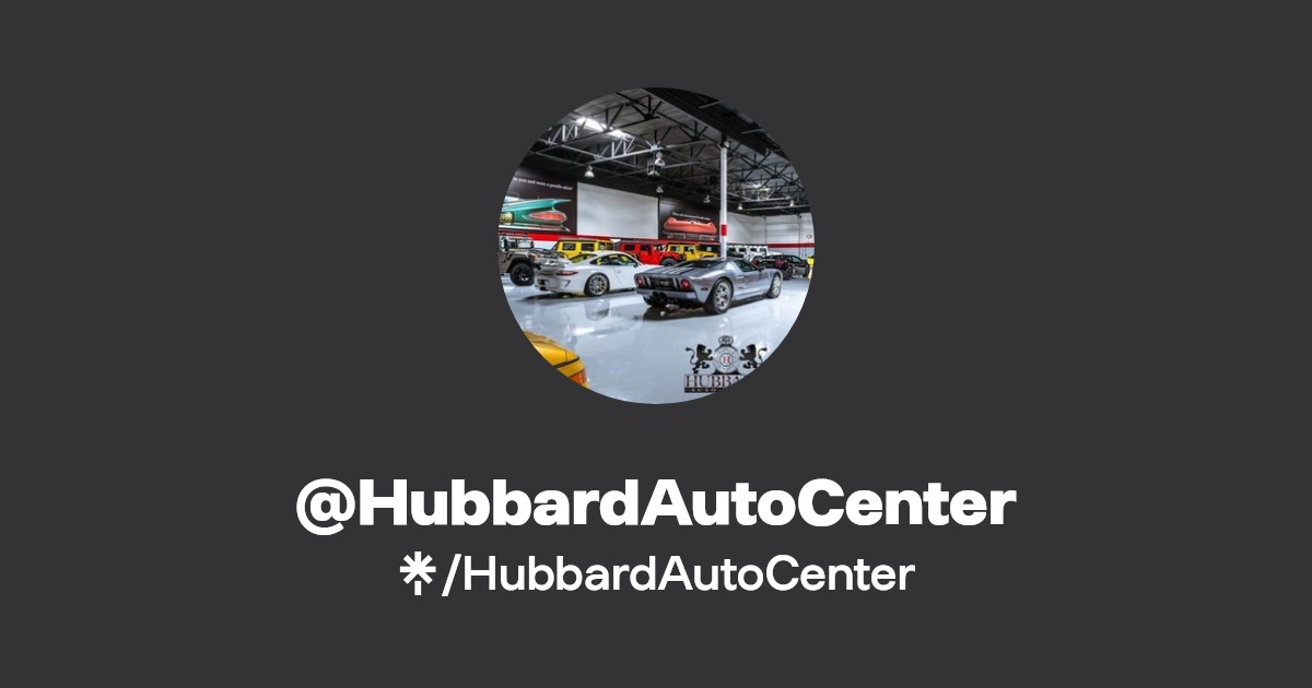 HubbardAutoCenter Instagram, Facebook, TikTok Linktree