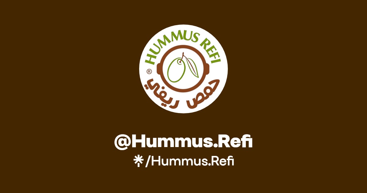 Hummus.Refi Twitter, Instagram Linktree