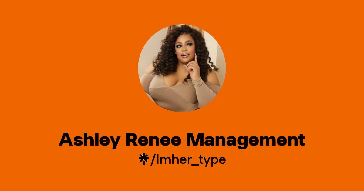 Ashley Renee Management | Instagram, TikTok | Linktree