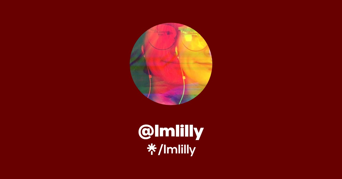 Imlilly - Find @Imlilly Onlyfans - Linktree