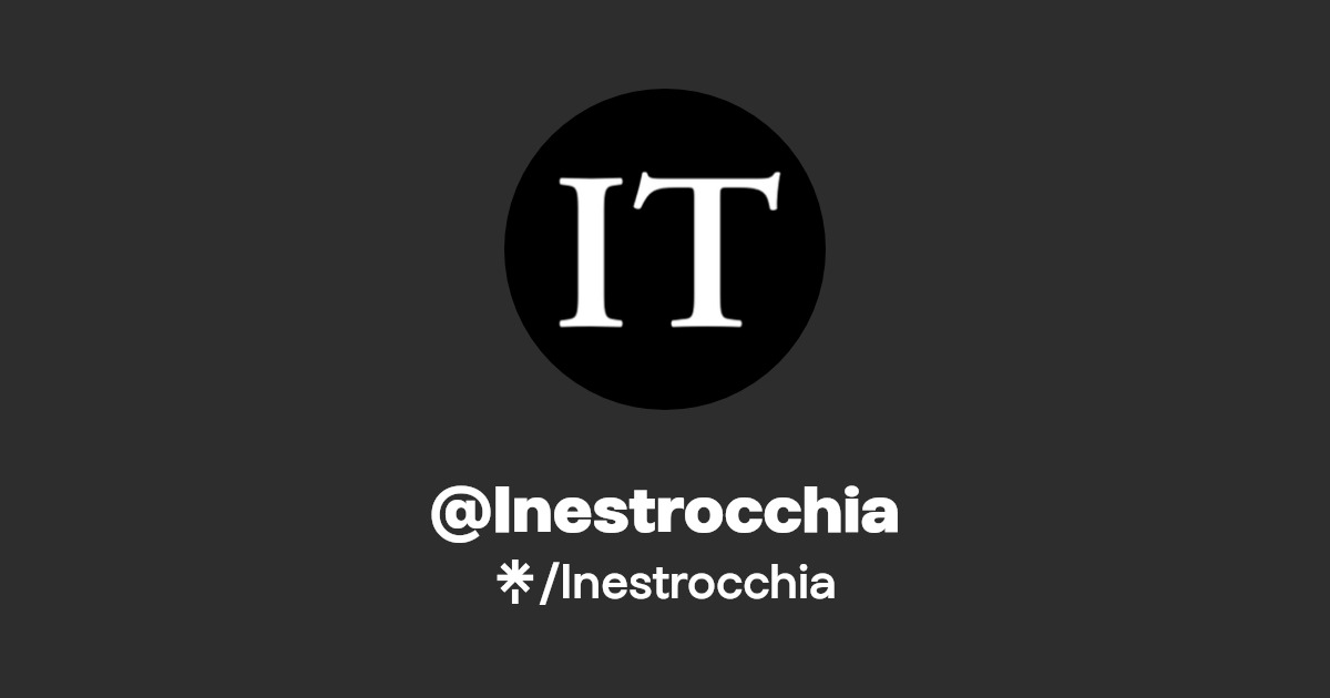 Inestrocchia - Find @Inestrocchia Onlyfans - Linktree