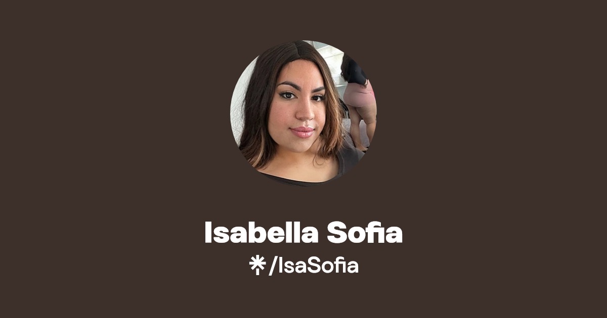 Isabella Sofia - Find Isabella Sofia Onlyfans - Linktree