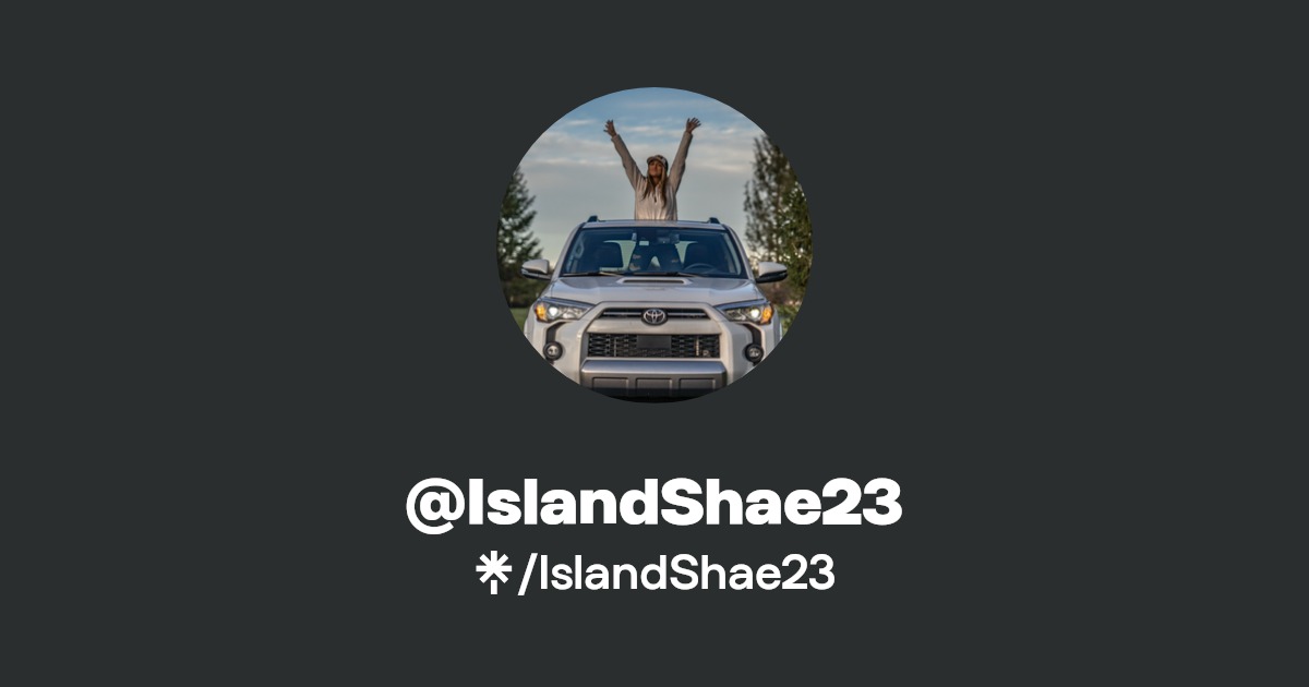 IslandShae23 - Find @IslandShae23 Onlyfans - Linktree