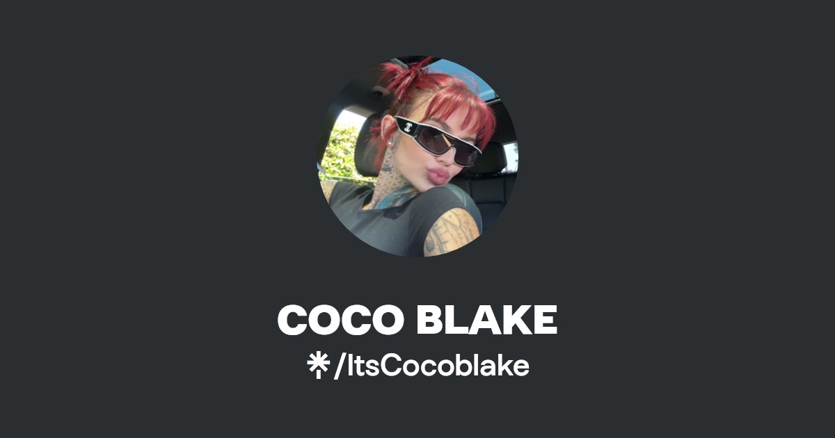 COCO BLAKE - Find COCO BLAKE Onlyfans - Linktree