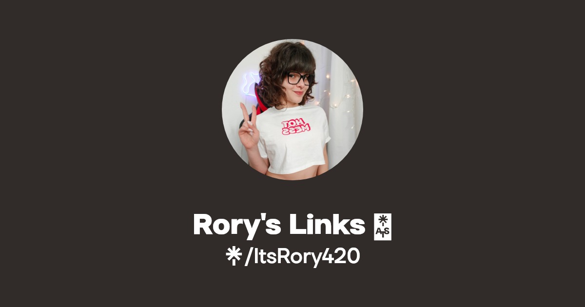 Rory's Links - Find Rory's Links Onlyfans - Linktree