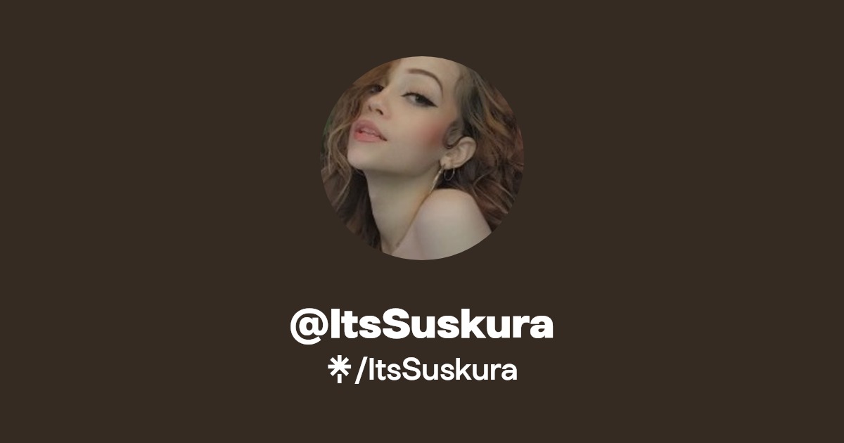 ItsSuskura - Find @ItsSuskura Onlyfans - Linktree