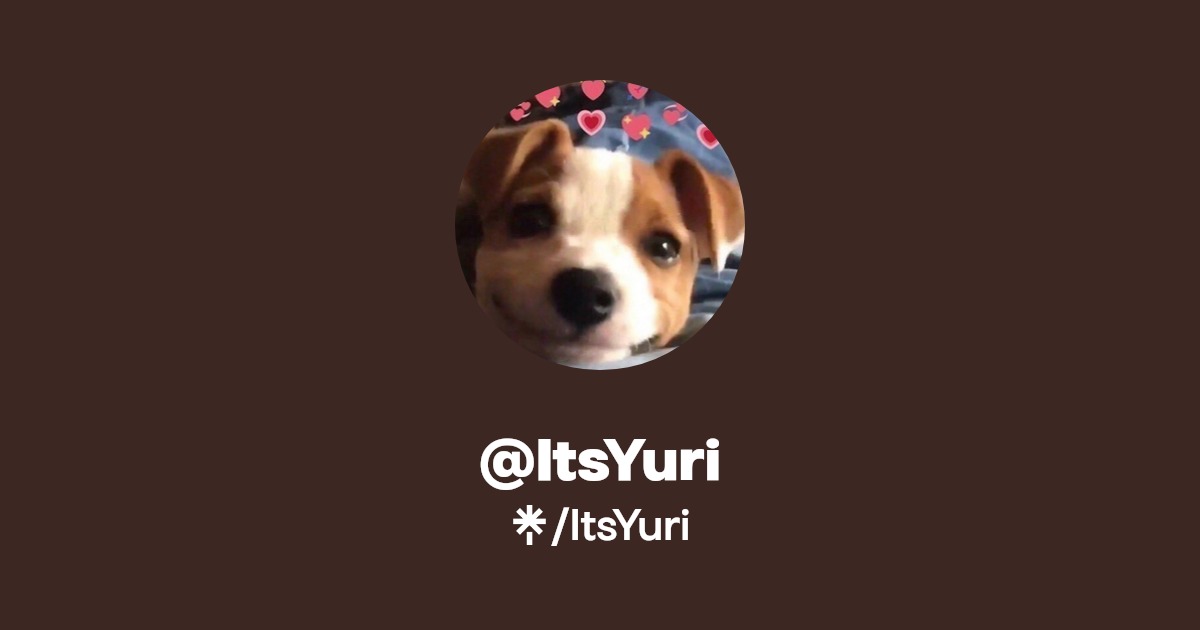 ItsYuri | Twitter, TikTok, Twitch | Linktree