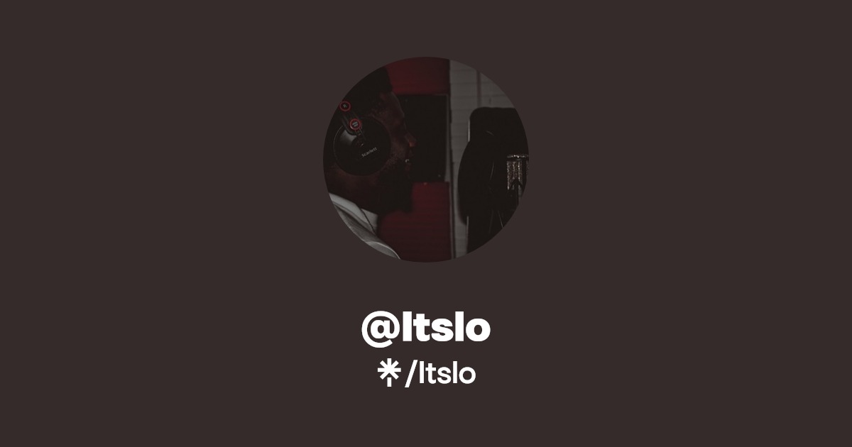 Itslo - Listen on YouTube, Spotify, Apple Music - Linktree