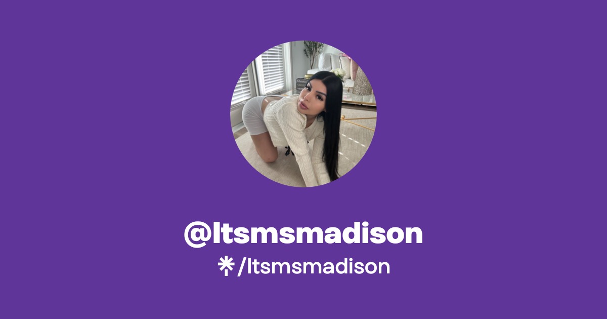 Itsmsmadison | Instagram | Linktree