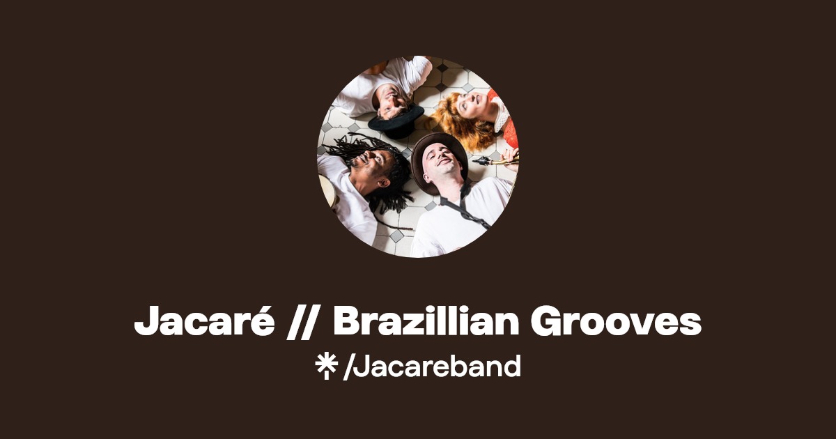 Jacaré // Brazillian Grooves Instagram, Facebook Linktree
