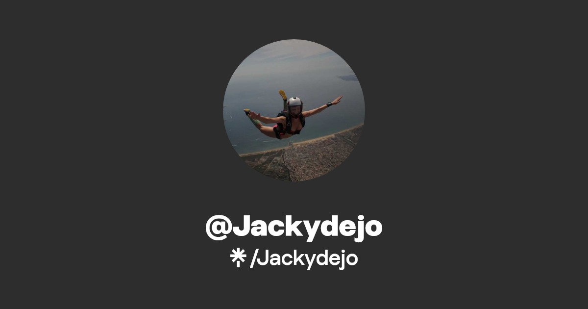 Jackydejo | Instagram | Linktree