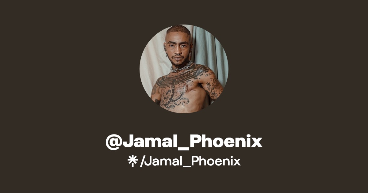 Jamal_Phoenix - Find @Jamal_Phoenix Onlyfans - Linktree