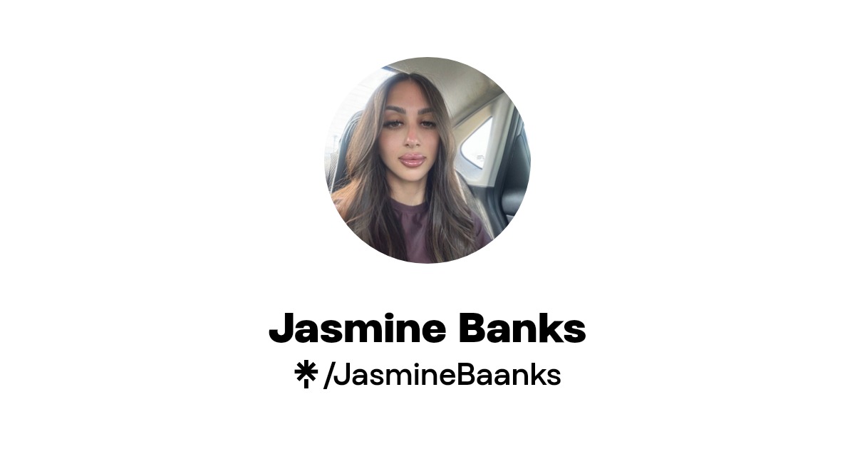 Jasmine Banks - Find Jasmine Banks Onlyfans - Linktree