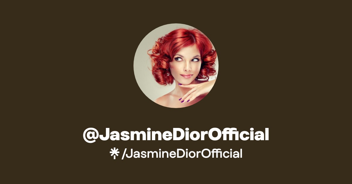 JasmineDiorOfficial | Twitter, Instagram, Facebook, TikTok | Linktree