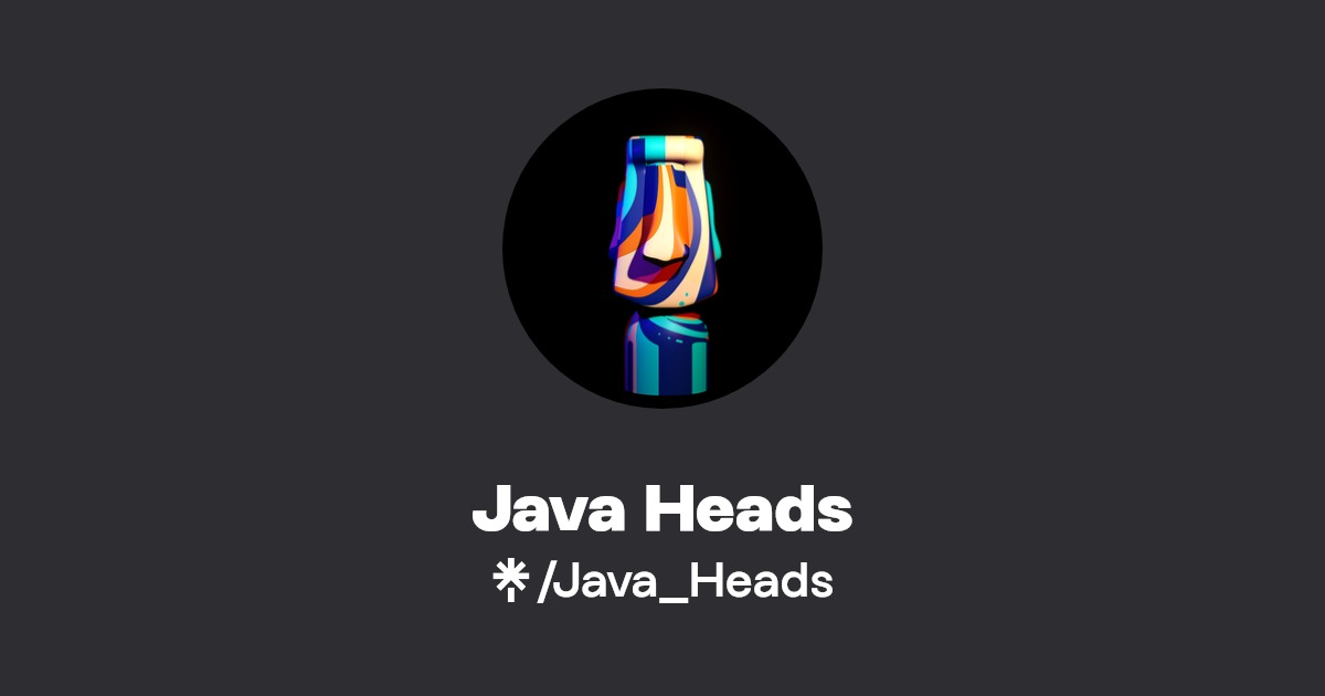 Java Heads Instagram Linktree