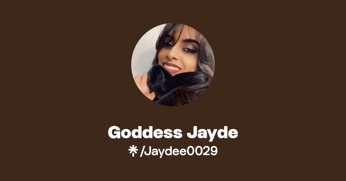 Goddess Jayde - Find Goddess Jayde Onlyfans - Linktree