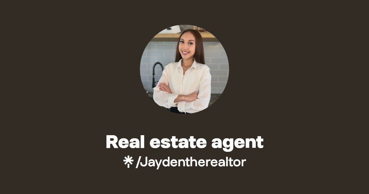 Real estate agent Facebook Linktree