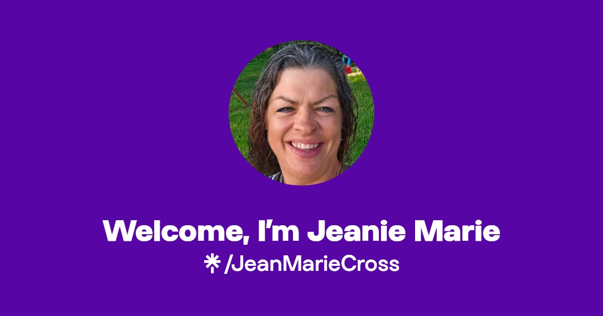 Welcome, I’m Jean Marie | Instagram, Facebook, TikTok | Linktree