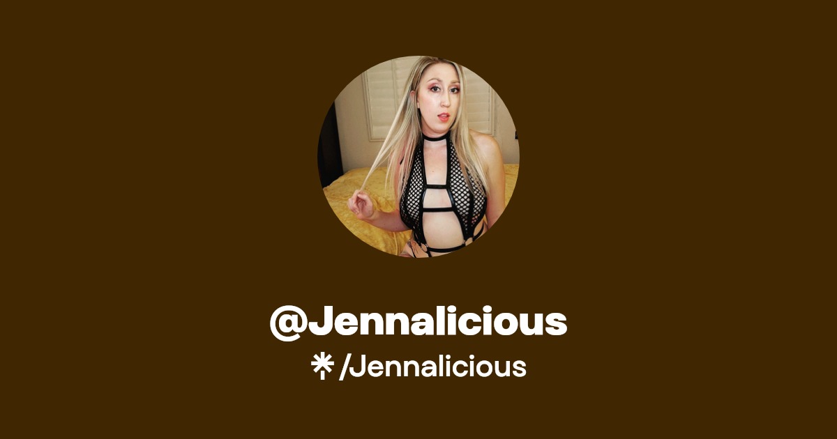Jennalicious - Find @Jennalicious Onlyfans - Linktree