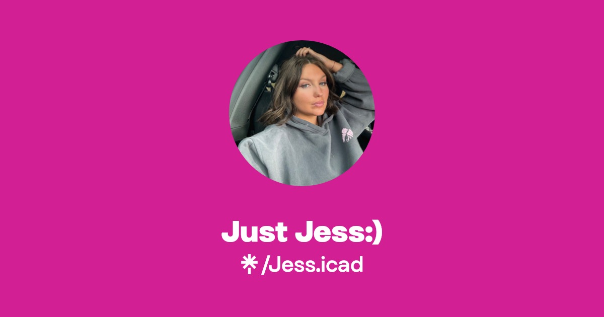 Just Jess:) | Instagram, TikTok | Linktree