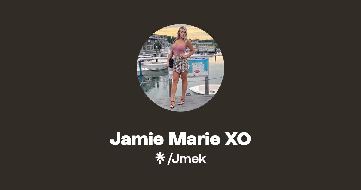 Jamie Marie XO - Find Jamie Marie XO Onlyfans - Linktree
