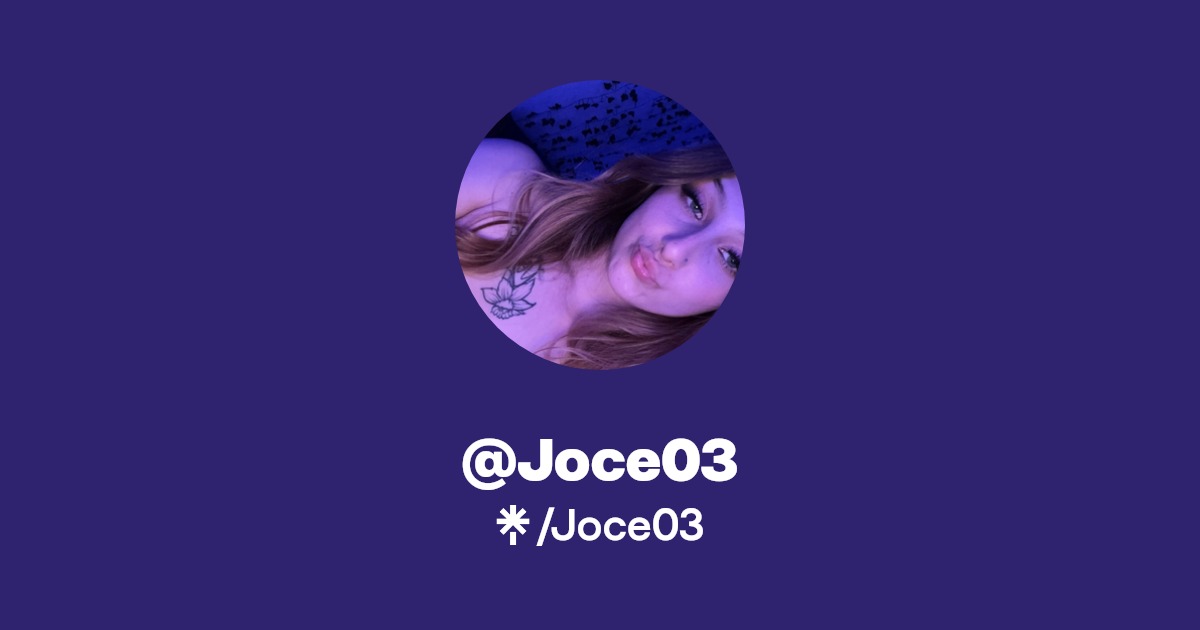 Joce03 - Find @Joce03 Onlyfans - Linktree