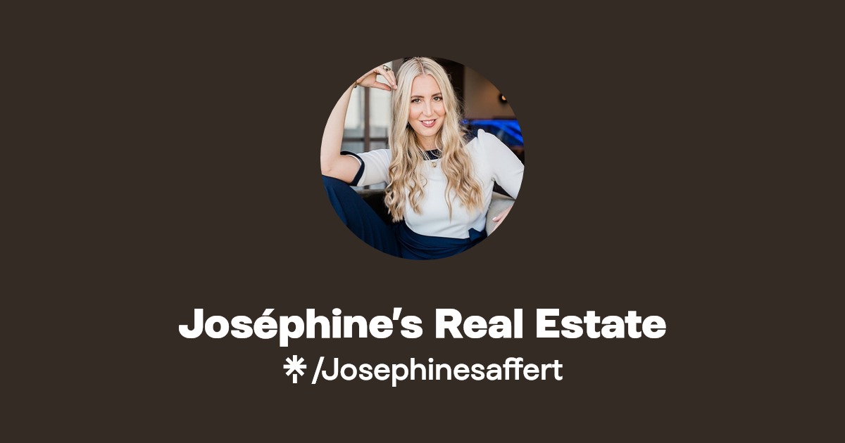 Joséphine’s Real Estate Instagram Linktree