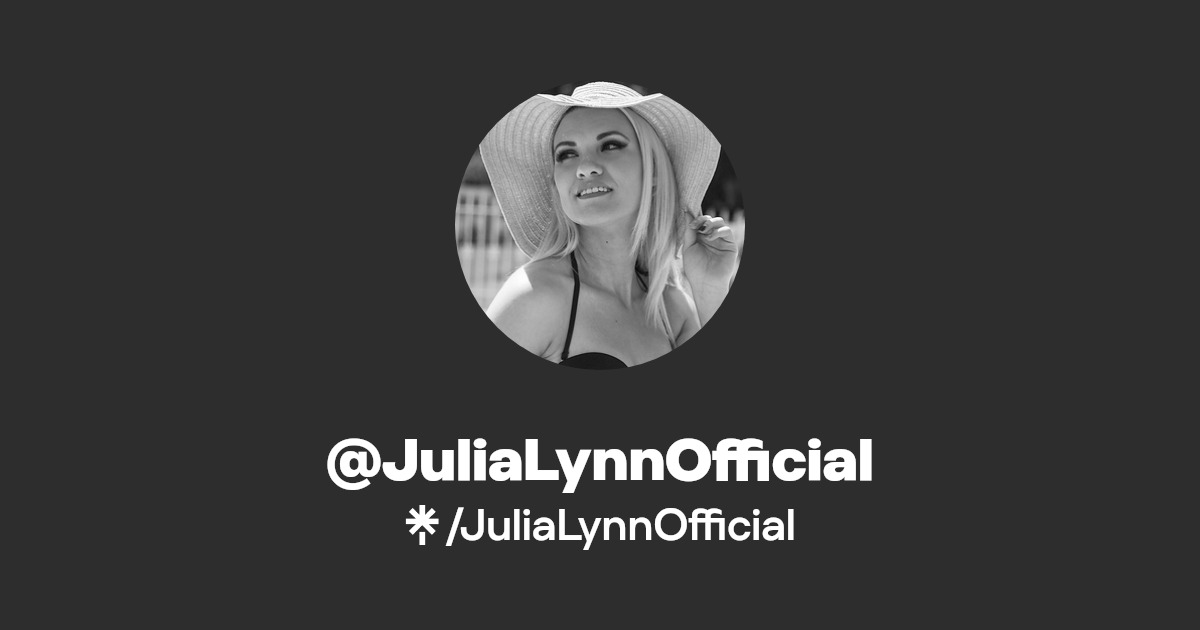 JuliaLynnOfficial - Find @JuliaLynnOfficial Onlyfans - Linktree