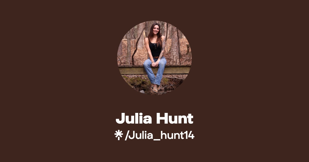Julia Hunt - Find Julia Hunt Onlyfans - Linktree