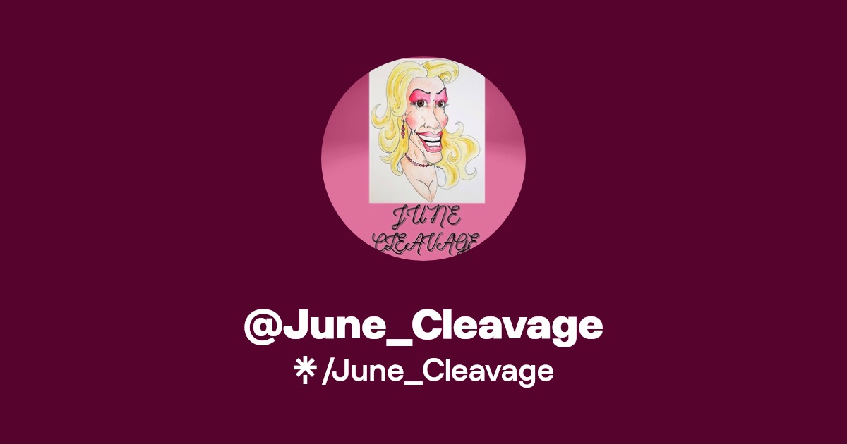 June_Cleavage Instagram, Facebook, Twitch Linktree