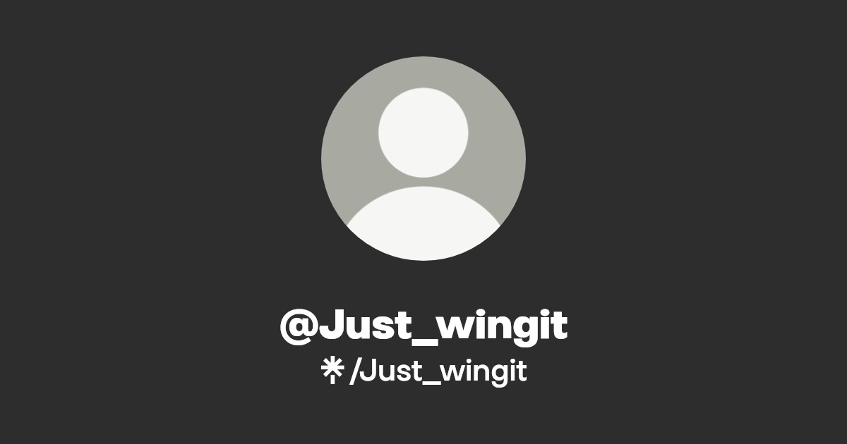 Just_wingit Find Just_wingit Onlyfans Linktree