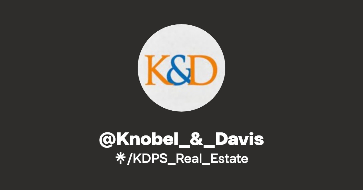 Knobel_&_Davis Instagram, Facebook Linktree