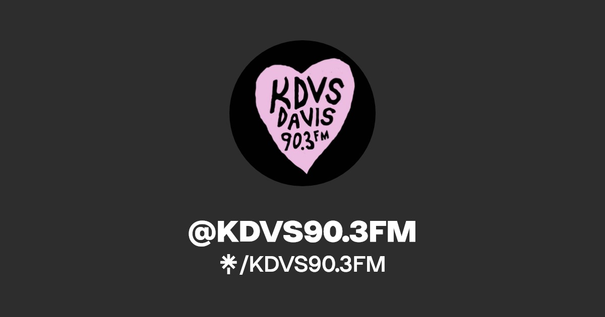 KDVS90.3FM Linktree