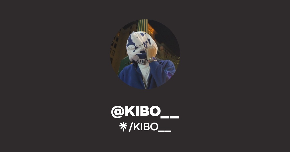 KIBO__ - Listen on YouTube, Spotify, Apple Music - Linktree