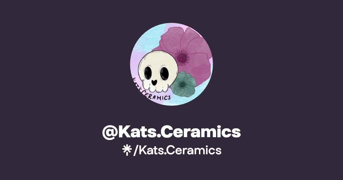 Kats.Ceramics Instagram Linktree