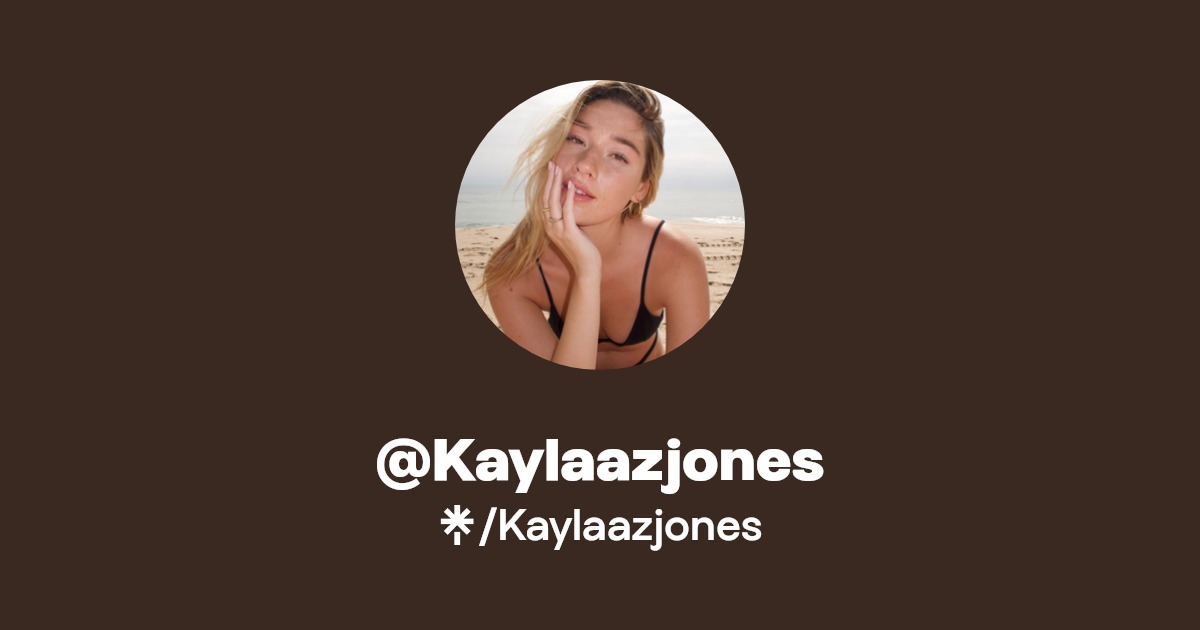 Kaylaazjones - Find @Kaylaazjones Onlyfans - Linktree