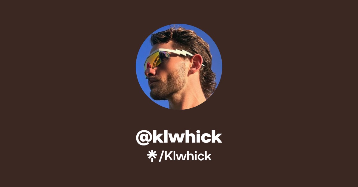 @klwhick | Instagram, TikTok | Linktree